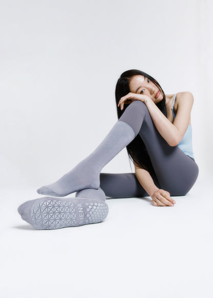 The Silky Mid | ProGrip™ - Violet Grey