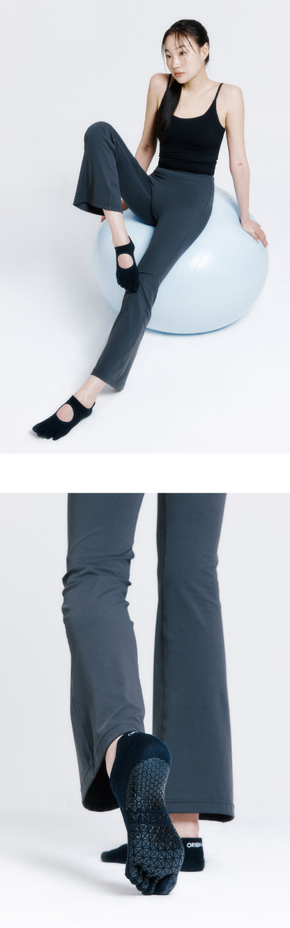 Full Toe Socks | ProGrip™ - Onyx