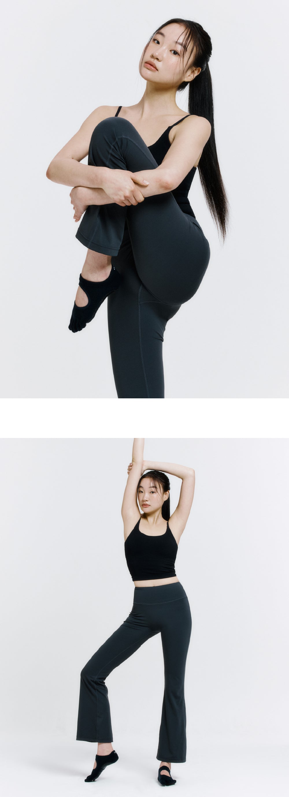 Full Toe Socks | ProGrip™ - Onyx