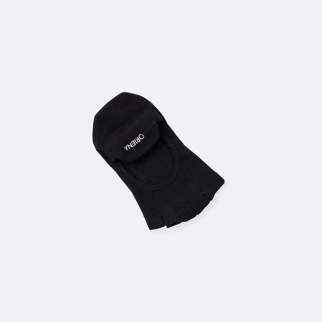 Half Toe Socks | ProGrip™ - Onyx