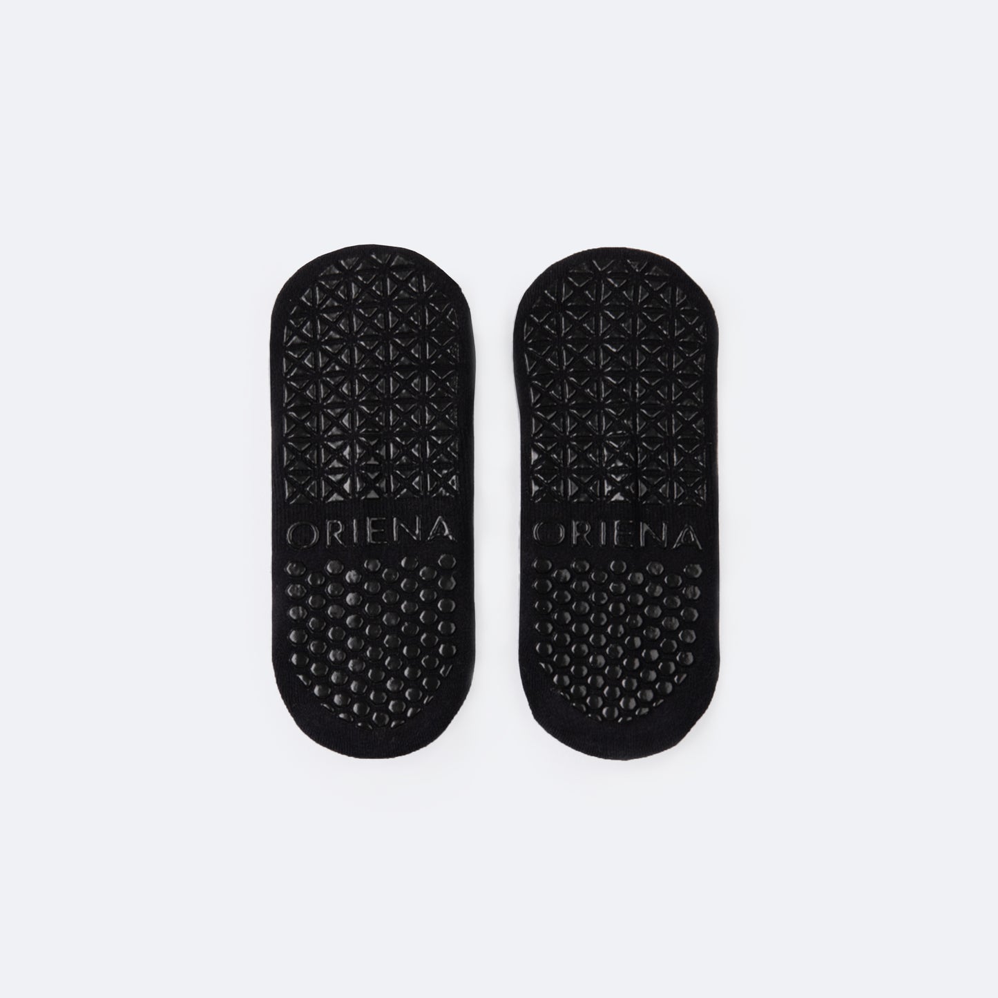 Cross Band Socks | ProGrip™ - Onyx