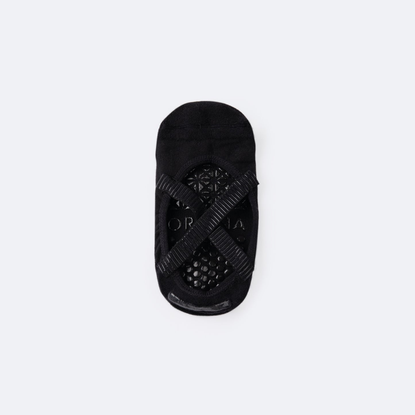 Cross Band Socks | ProGrip™ - Onyx