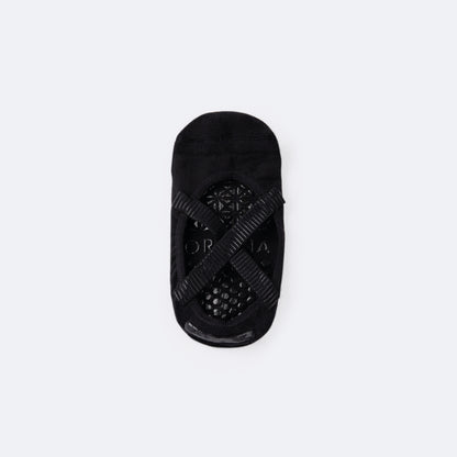 Cross Band Socks | ProGrip™ - Onyx