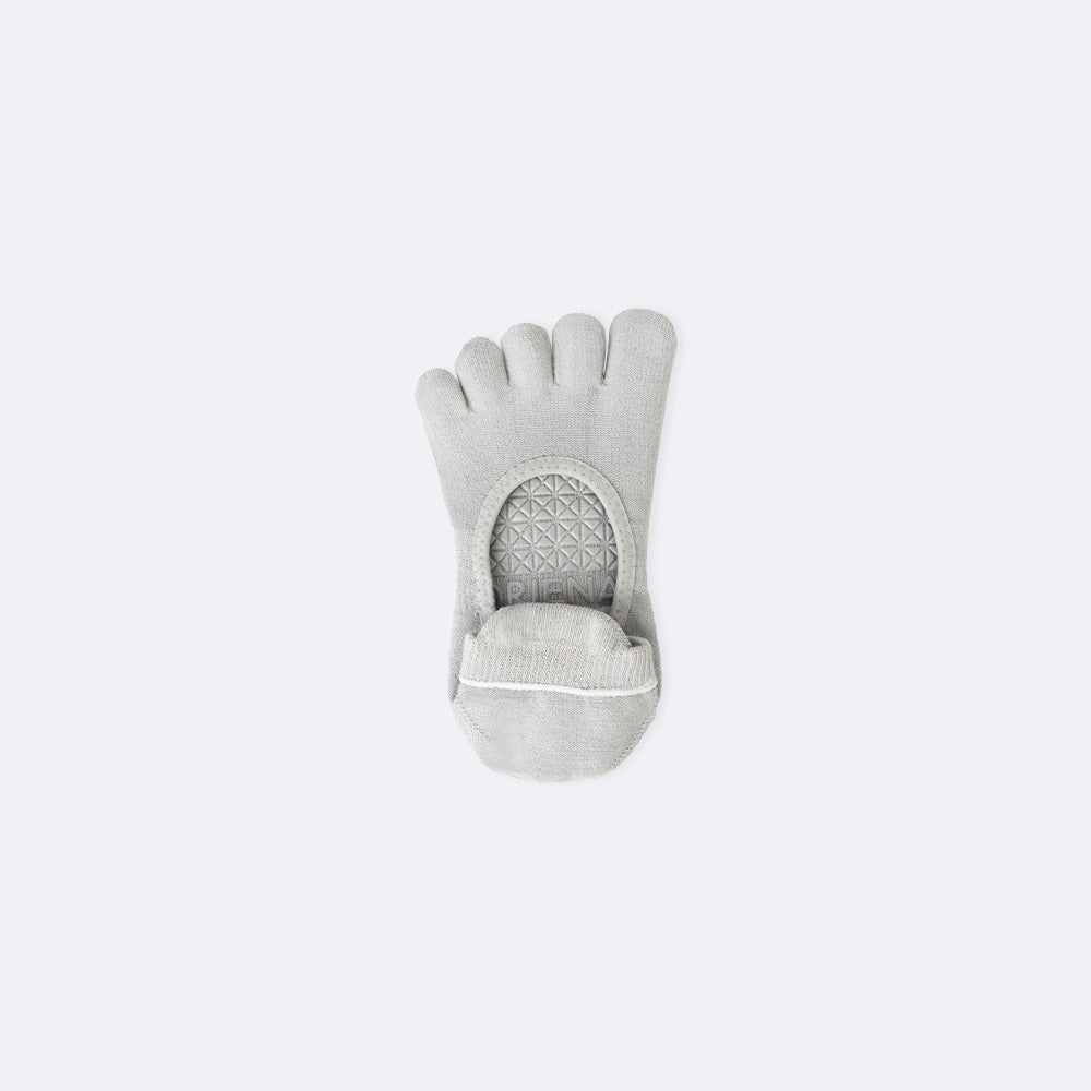 Full Toe Socks | ProGrip™ - Light Grey
