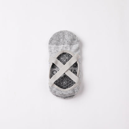 Cross Band Socks | ProGrip™ - Grey