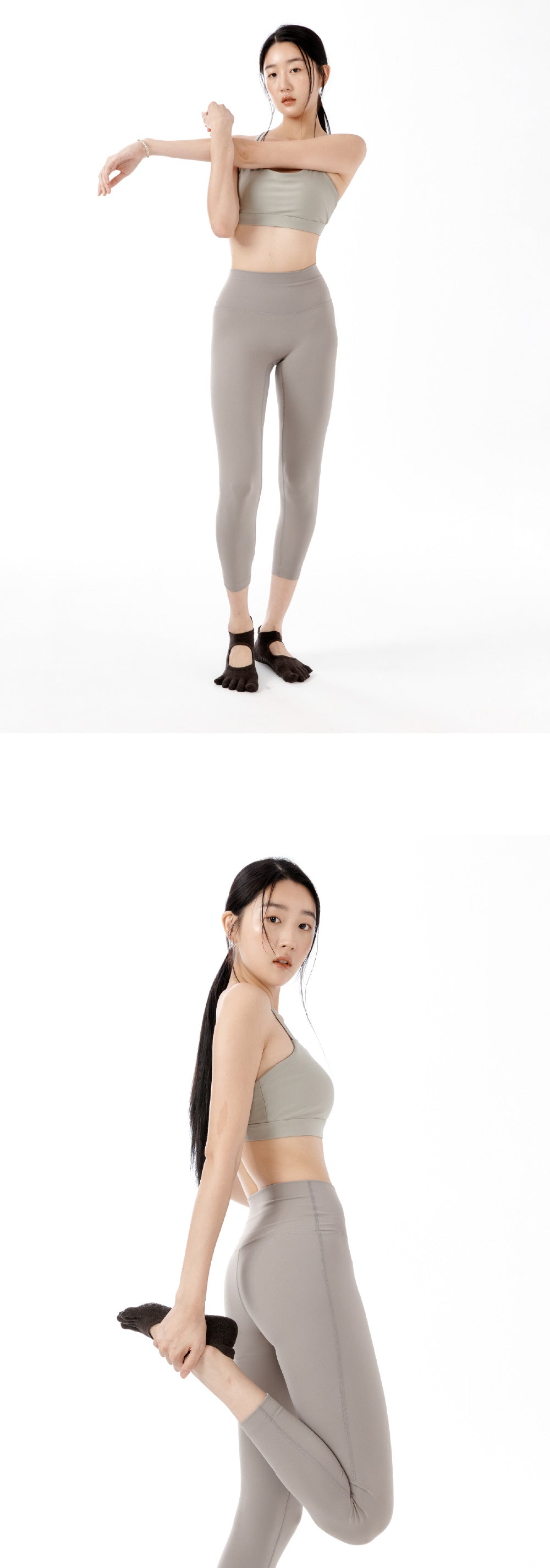 Full Toe Socks | ProGrip™ - Espresso