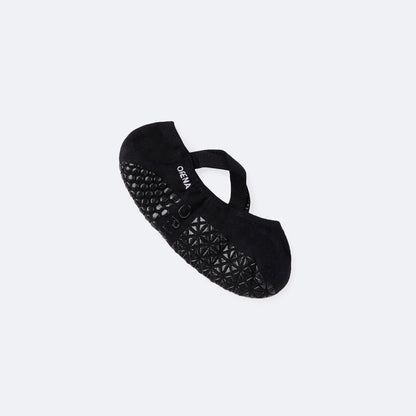 Cross Band Socks | ProGrip™ - Onyx
