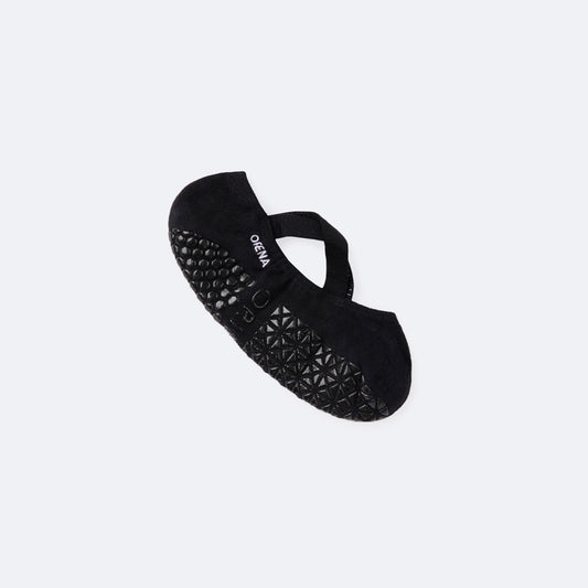 Cross Band Socks | ProGrip™ - Onyx