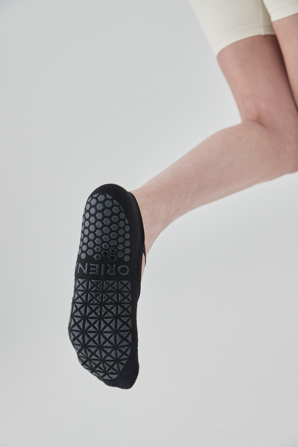 Cross Band Socks | ProGrip™ - Onyx