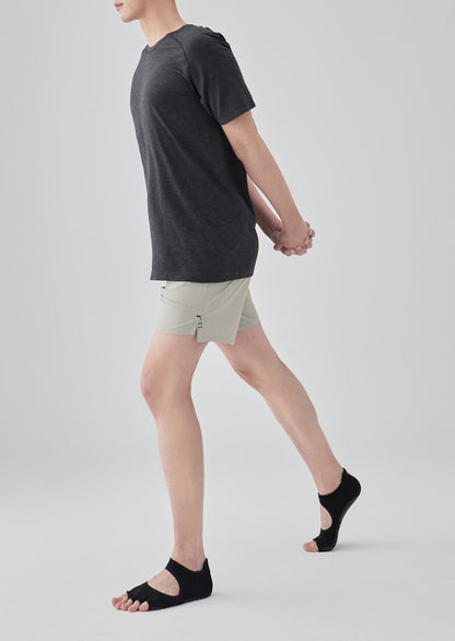 Half Toe Socks | ProGrip™ - Onyx