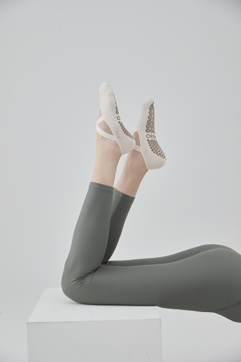 Cross Band Socks | ProGrip™ - Skin